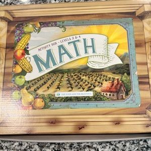 NWT The good and the beautiful math box level 3 and 4